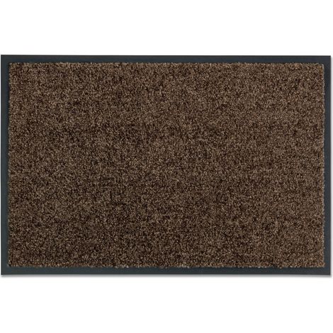 Paillasson extérieur et intérieur - 60 x 90 cm Marron (1/4)