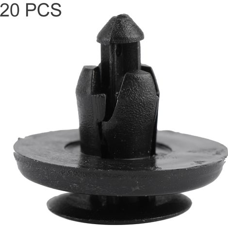 Clips de retenue pour doublure de garde-boue de pare-chocs de capot fixe à ajustement rapide pour 90467-07166(20 Clips) agrafe voiture 6545 agrafes carter voiture (1/5)