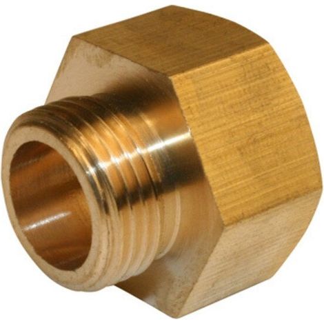 Raccordo filettato in ottone F 40 x 49 per rame SANS MARQUE