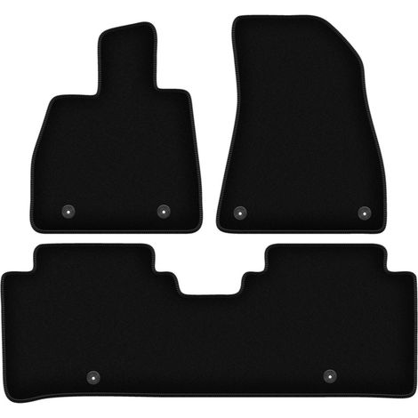 BASIC schwarze Samt-Fußmatten für: Byd Seal Limousine (ab 2023)
