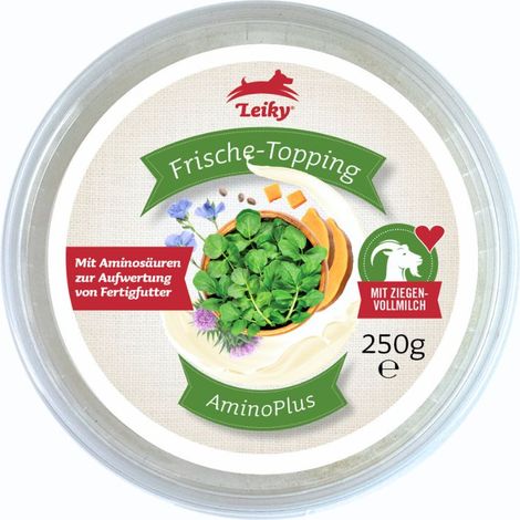 Amino Plus 250g Nährstoff-Smoothie für Hunde Nahrungsergänzungsmittel mit Aminosäuren, Fettsäuren und Vitaminen Leiky (1/3)
