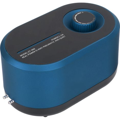 Pompe à air pour aquarium, réglable, silencieuse et puissante, pour le transport et la pêche en extérieur, prise UE 220 V (1/5)