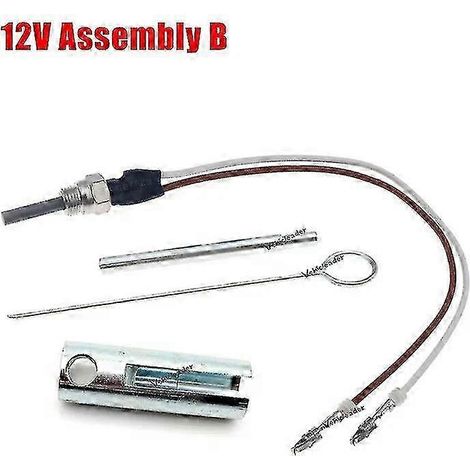Componenti per riscaldatore 12V/24V Candela di preriscaldamento Perno in ceramica + Guarnizioni + Filtro + Chiave 252106011000 Eberspacher Hydronic D4wsc D5wsc -Yx-FA- (1/5)