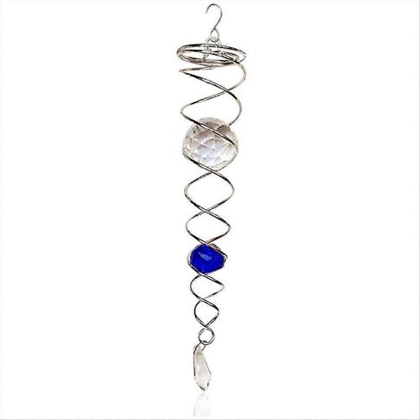 Stabilisateur de girouette à spirale bleue pour girouette (1/5)