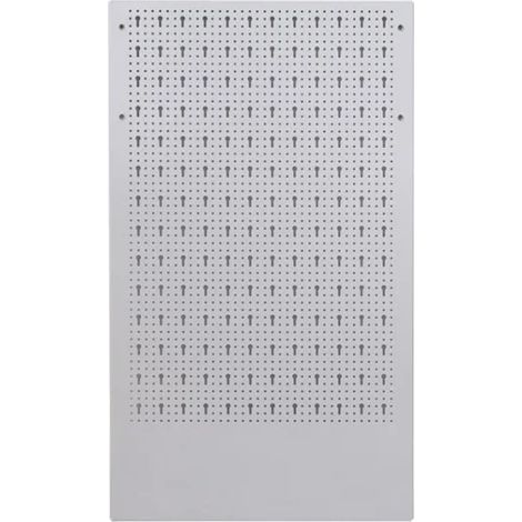 Pannello forato FERVI A007/10 per arredamento modulare da officina - 1052 x 614,5 x 24 mm