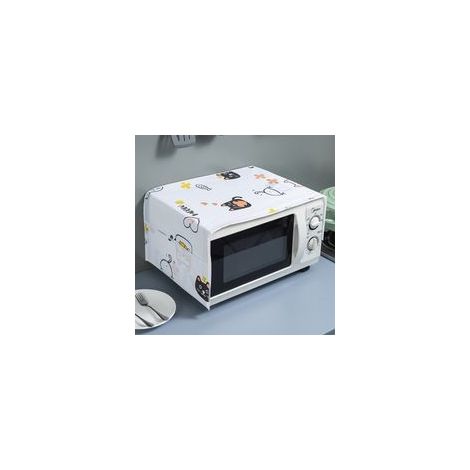 Housse De Protection Micro-Ondes À Micro-Ondes À Micro-Ondes À Micro-Ondes avec Poches De Rangement Decor De Maison Decor Cuisine Toaster Appliance Protector (1/5)