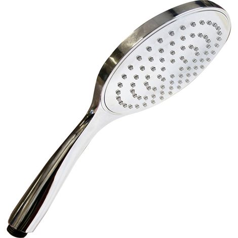 PRESTO 1667510 Maneral Ducha Slim 1 Funcion Diámetro 100 mm Negro - ref: 1667510 (1/2)