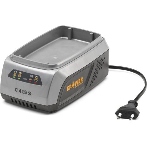STIGA C 415 S Single Standard-Ladegerät, 48 V, 1,5 A – Ein Ladefach, Eurostecker Typ C – Für 48 V STIGA-Akkus