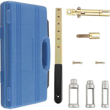 Compresor de muelles de válvula, acero, 30,5 x 20,3 x 10,1 cm, compatible con diversas configuraciones de muelles de válvula, extracción e instalación eficientes, certificado de seguridad. (1/5)