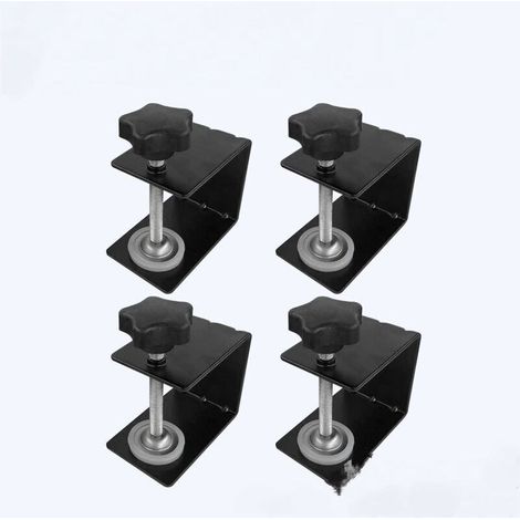 4-teiliges Set robuster C-Klemmen aus Edelstahl 304, für Klemmen, Zangen und Spannvorrichtungen, Holzbearbeitungswerkzeuge (1/4)