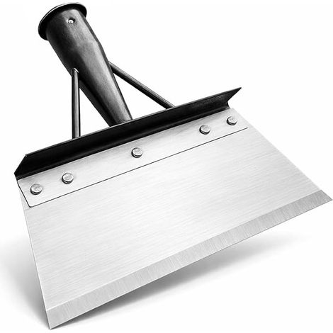Garden Shovel, 23 cm Multifunctional Cleaning Shovel, Manganese Steel Flat Shovel, Weeding Tool, Garden Shovel for Weeding, Snow Shovel, Farm Cleaning (23 x 10 x 4 cm) (1/5)