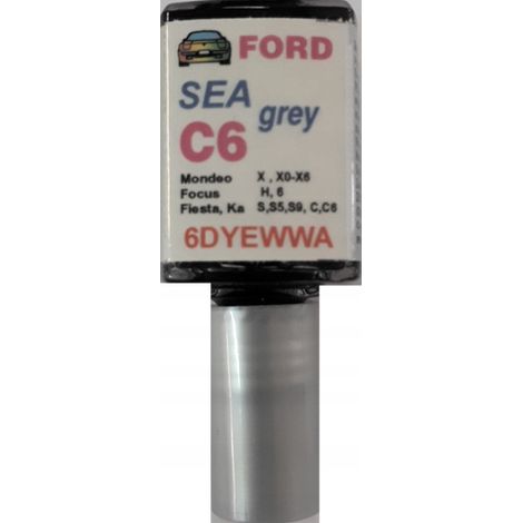 Réparation des rayures de peinture Ford C6 gris mer 10 ml arasystem (1/5)