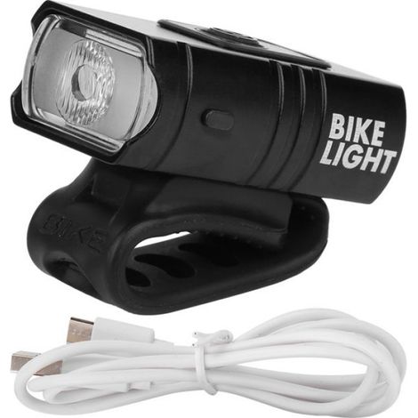 Éclairage Vélo - LED - Batterie 1200 mAh - Recharge USB - Pour VTT et Cyclisme Nocturne - 1 Pièce (1/5)