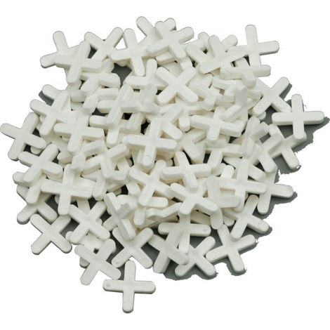 Entretoises pour carrelage 4,0 mm, 100 pièces, référence 04640 Vorel
