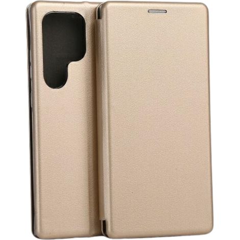 Funda magnética Beline para Samsung S24Ultra S928 color oro.