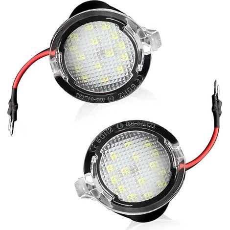 Feux latéraux pour auto Ampoule LED Pour Flaque D'eau Sous Le Rétroviseur Latéral Lampe Pour Lincoln Pour LS Pour MKT Pour MKS Pour MKZ 2013 2014 2015 Clignotant Latéral (1/5)