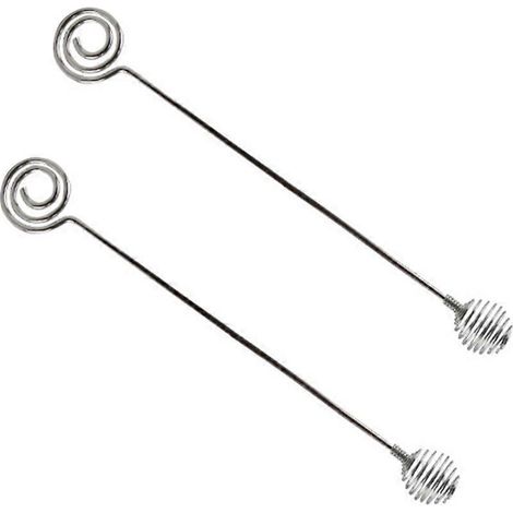 Stück Edelstahl-Federrührer, Schneebesen, Rührstab-Mixer für Friseursalons-22.00X2.50X2.00CM (1/4)