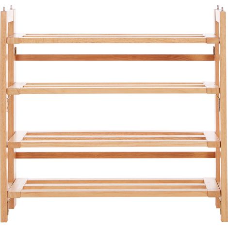 Premier Housewares 4 Tiers Folding Shoe Rack (1/5)
