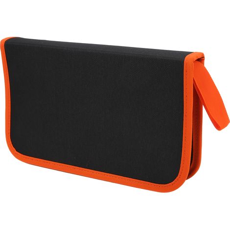 Gitarren-Reparaturset, orangefarbene, tragbare Multifunktions-Werkzeugtasche für Reparatur und Wartung, praktische Aufbewahrung (1/5)