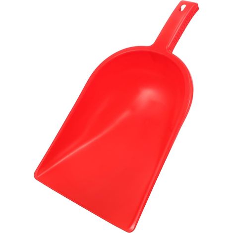 à poussière pratique avec manche en plastique rouge Facile à