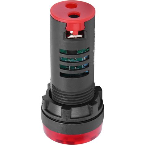 10 pièces BERM® voyant d'alarme clignotant rouge à LED avec buzzer AD16-22SM 12V AC/DC lampe témoin (1/5)