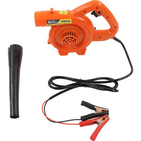 Souffleur industriel 12 V, souffleur de feuilles, souffleur/aspirateur portable à double fonction, alimentation électrique à clipser (1/5)