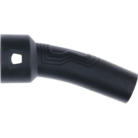 Tubo di raccordo (antistatico), 75 x 50 x 148 mm. Per aspirapolvere (1/3)
