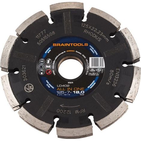 Disco diamanteado LD402125 x 7 x 18,0mm Rhodius (1/3)