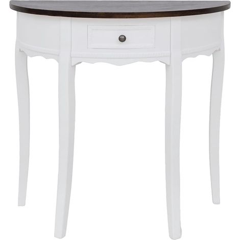 Maison Exclusive - Konsolentisch mit Schublade und Brauner Tischp