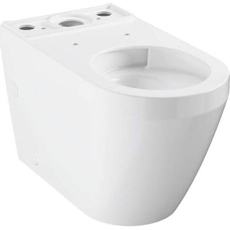 Grohe Euro Ceramic - WC-Kombischüssel, Vario-Abgang, Rimless, Triple Vortex, alpinweiß 102489SH00