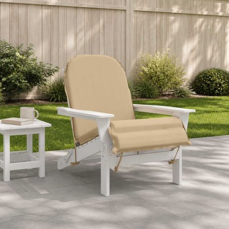 vidaXL Coussin de transat ensoleillé GEMERT 100 % polyester Beige (1/5)