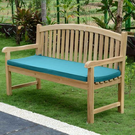 Coussin vert pour banc 150 cm