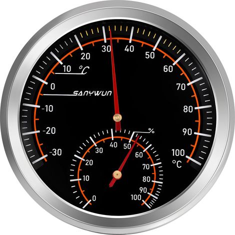 Mini Thermometer Hygrometer Innen Hygrometer Zigarrenkiste Musikinstrument Weinschrank Luftfeuchtigkeit (1/3)
