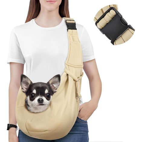 Pettorina per cani di piccola taglia, reversibile, senza rischi di incidenti, adatta a cani e gatti di piccola taglia. (1/5)