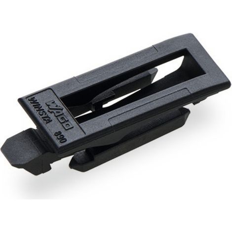 WAGO 890-101 Verriegelungsklinke 890    Schwarz 100 St.