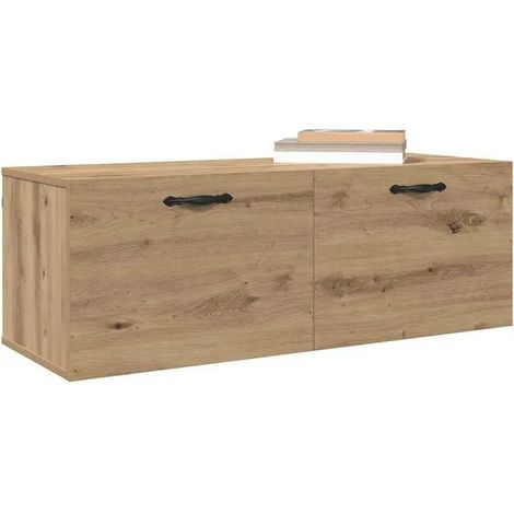 Étagère Murale de Rangement 100 x 36,5 x 35 cm en Bois d'Ingénierie (1/5)