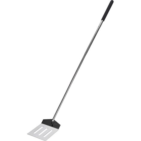 Paletta da Barbecue Estensibile da 25 a 72 cm in Metallo con Manico in Plastica spatola griglia pesce o carne pic nic (1/4)