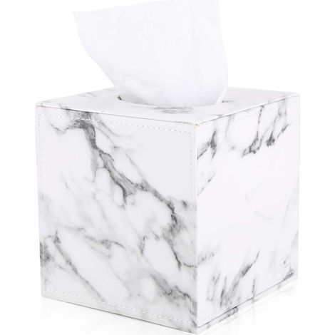 Carré Bote à Mouchoirs (Marble), (1/4)