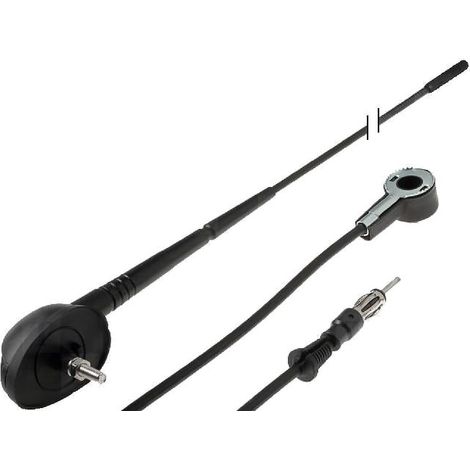 Antenne de toit A3 0.432m AM FM compatible avec Alfa Romeo Lancia Fiat
