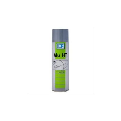 Peinture Alu H.T KF brillant - aérosol 650ml brut - 500ml net