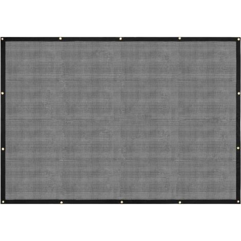 Filet de conteneur - DILWE - 3 x 5 m - Noir - 100% PEHD - Résistant aux UV et à la moisissure (1/2)