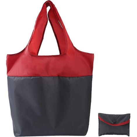 Sac de courses pliable et écologique bleu (1/5)