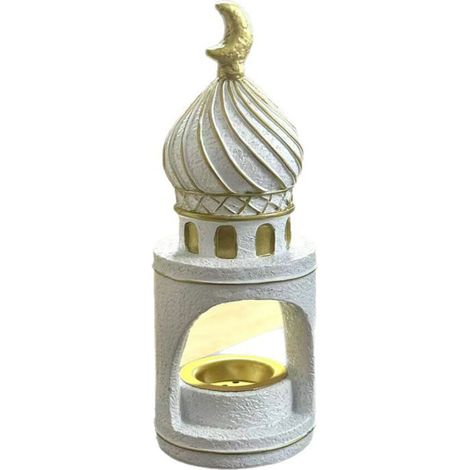 Torre de mezquita tradicional de resina de Oriente Medio
