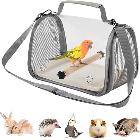 Cage de voyage pour oiseaux - Sac à dos pour cage à oiseaux - Boîte de (1/5)