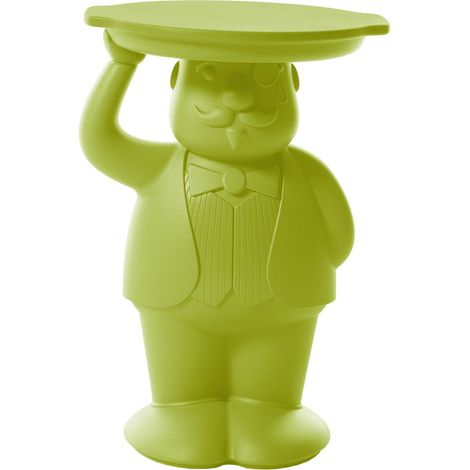 Ambrogio Verde lime originale Slide tavolino salotto sala da pranzo soggiorno design moderno colorato polietilene (1/3)