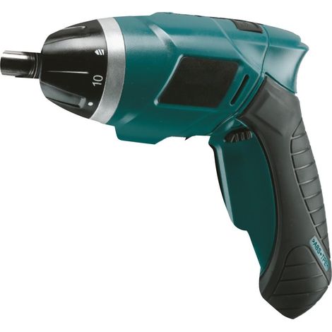 Mini visseuse sans fil avec batterie rechargeable 180RPM (60W 3.6V) 182x138x50mm coloris vert et noir