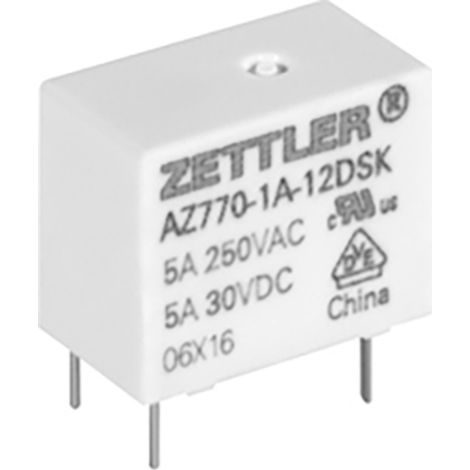Zettler Electronics AZ770-1C-24DE Printrelais 24 V/DC 5 A 1 Wechsler 1 St.