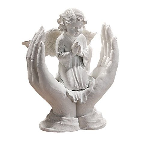 Design Toscano Statua in Marmo Sintetico Preghiere di Un Angelo (1/4)