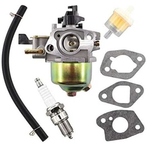 Carburateur avec joint de bougie pour moteur Honda GXV120 GXV140 GXV160 HR194 HR195 HR214 HRA214 HR215 HR216 HRA216 HRC216 HRB475 HRB 475 HR2150 tondeuse à gazon (1/4)
