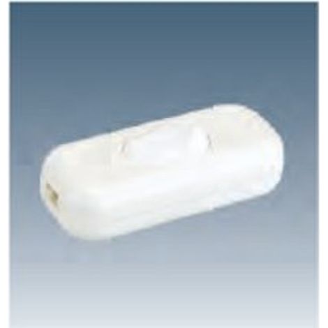 SIMON 04900-31  Interruptor de paso blanco 2.5A